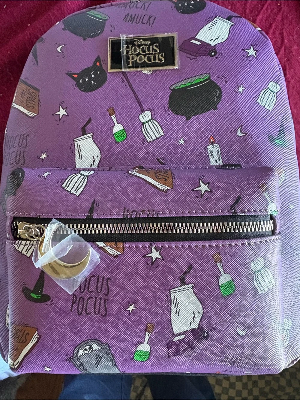 Loungefly Purple Hocus Pocus Mini Backpack